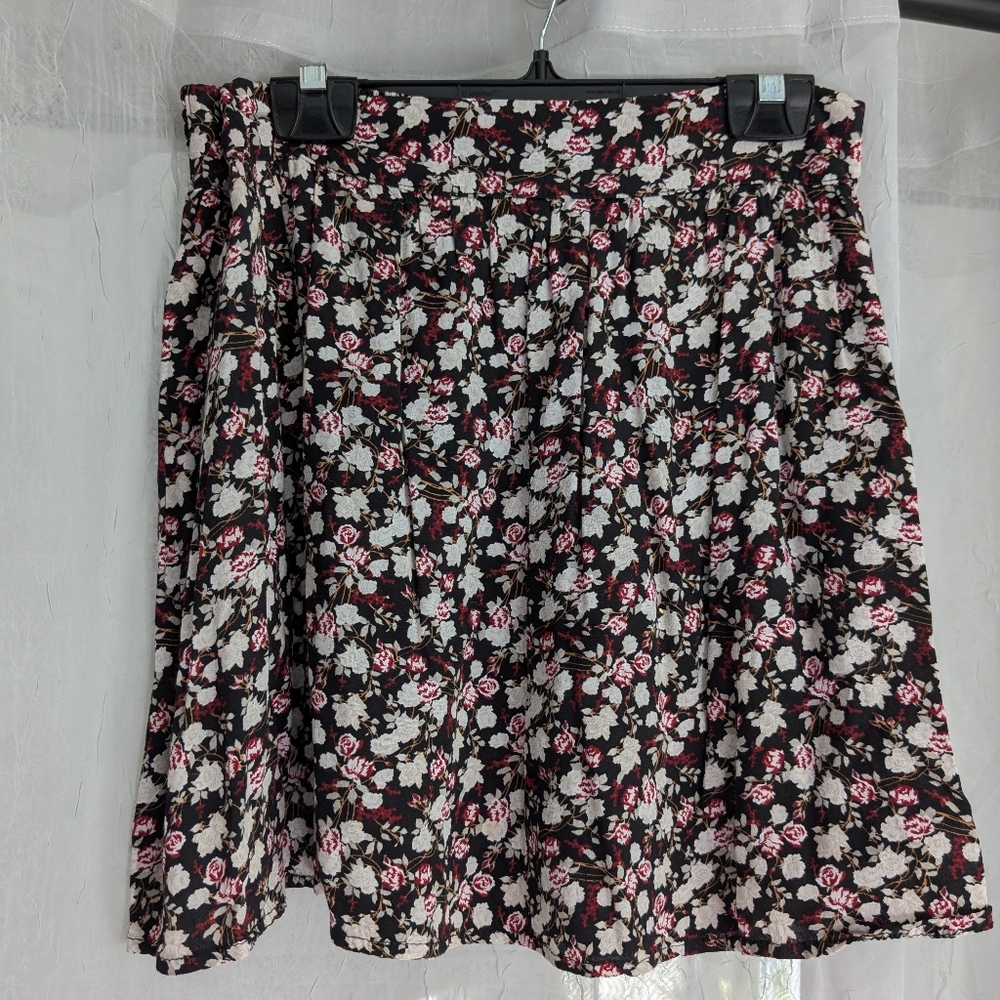 Garage Floral Mini Skirt